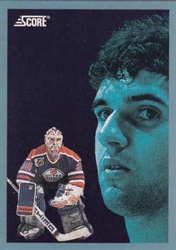 #495 Bill Ranford - Edmonton Oilers - 1992-93 Score Canadian Hockey