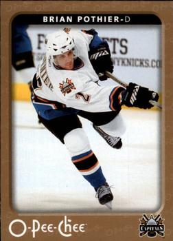 #495 Brian Pothier - Washington Capitals - 2006-07 O-Pee-Chee Hockey