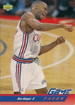 #495 Ron Harper - Los Angeles Clippers - 1992-93 Upper Deck Basketball