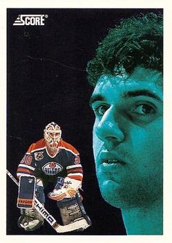 #495 Bill Ranford - Edmonton Oilers - 1992-93 Score USA Hockey