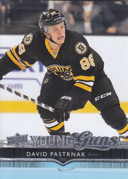 #495 David Pastrnak - Boston Bruins - 2014-15 Upper Deck Hockey