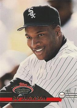 #495 Bo Jackson - Chicago White Sox - 1993 Stadium Club Baseball