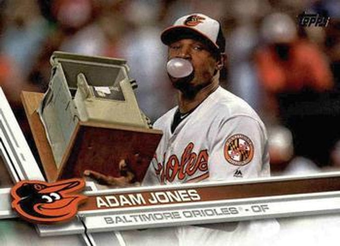 #495b Adam Jones - Baltimore Orioles - 2017 Topps Baseball
