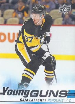#496 Sam Lafferty - Pittsburgh Penguins - 2019-20 Upper Deck Hockey
