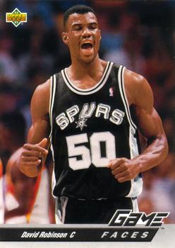 #496 David Robinson - San Antonio Spurs - 1992-93 Upper Deck Basketball