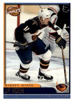 #496 J.P. Vigier - Atlanta Thrashers - 2003-04 Pacific Complete Hockey