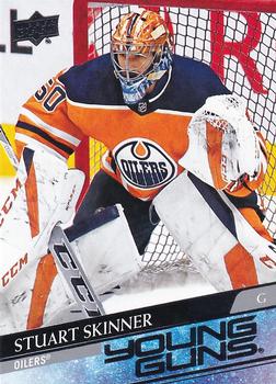 #496 Stuart Skinner - Edmonton Oilers - 2020-21 Upper Deck Hockey
