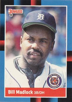 #496 Bill Madlock - Detroit Tigers - 1988 Donruss Baseball