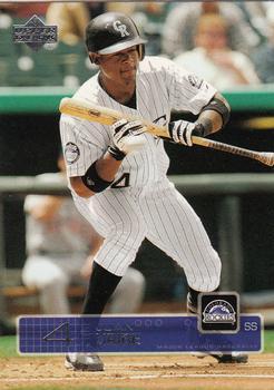 #496 Juan Uribe - Colorado Rockies - 2003 Upper Deck Baseball