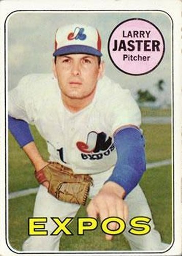 #496 Larry Jaster - Montreal Expos - 1969 Topps Baseball