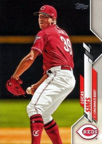 #496 Lucas Sims - Cincinnati Reds - 2020 Topps Baseball