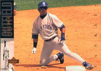#496 Luis Polonia - New York Yankees - 1994 Upper Deck Baseball