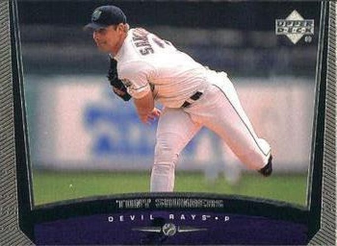 #496 Tony Saunders - Tampa Bay Devil Rays - 1999 Upper Deck Baseball