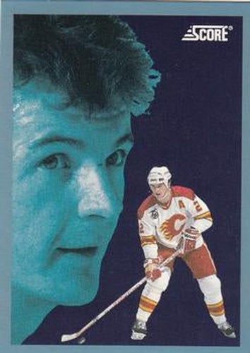 #496 Al MacInnis - Calgary Flames - 1992-93 Score Canadian Hockey