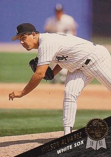 #496 Wilson Alvarez - Chicago White Sox - 1993 Leaf Baseball