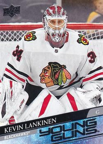 #497 Kevin Lankinen - Chicago Blackhawks - 2020-21 Upper Deck Hockey