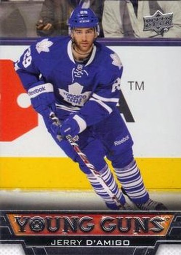 #497 Jerry D'Amigo - Toronto Maple Leafs - 2013-14 Upper Deck Hockey