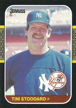 #497 Tim Stoddard - New York Yankees - 1987 Donruss Baseball