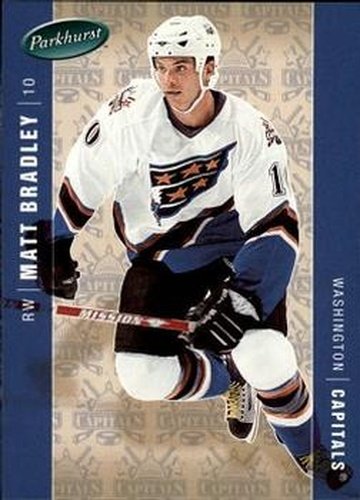 #497 Matt Bradley - Washington Capitals - 2005-06 Parkhurst Hockey