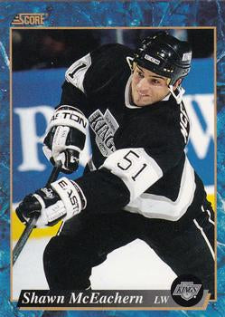 #497 Shawn McEachern - Los Angeles Kings - 1993-94 Score Canadian Hockey