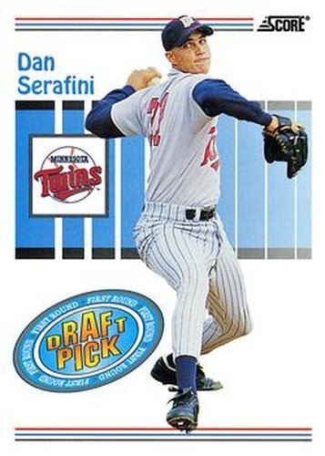 #497 Dan Serafini - Minnesota Twins - 1993 Score Baseball