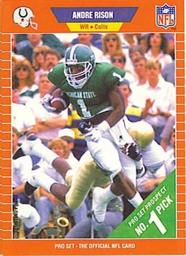 #497 Andre Rison - Indianapolis Colts - 1989 Pro Set Football
