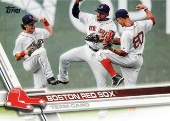 #497 Boston Red Sox - Boston Red Sox - 2017 Topps Baseball