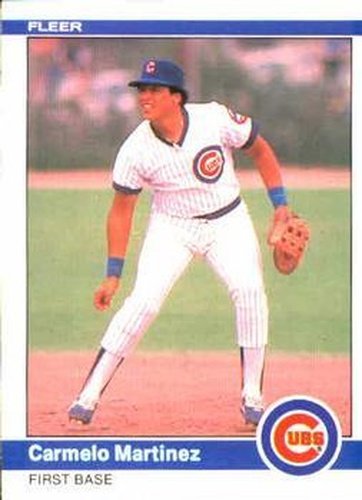 #497 Carmelo Martinez - Chicago Cubs - 1984 Fleer Baseball