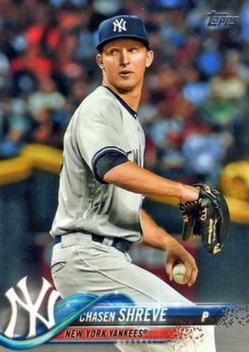 #497 Chasen Shreve - New York Yankees - 2018 Topps Baseball