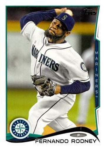 #497 Fernando Rodney - Seattle Mariners - 2014 Topps Baseball