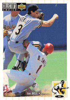#497 Jay Bell - Pittsburgh Pirates - 1994 Collector's Choice Baseball