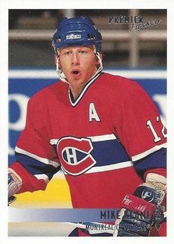 #497 Mike Keane - Montreal Canadiens - 1994-95 Topps Premier Hockey