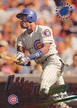 #497 Sammy Sosa - Chicago Cubs - 1995 Stadium Club Baseball