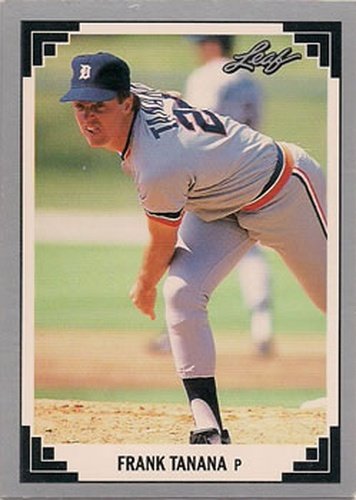 #497 Frank Tanana - Detroit Tigers - 1991 Leaf Baseball