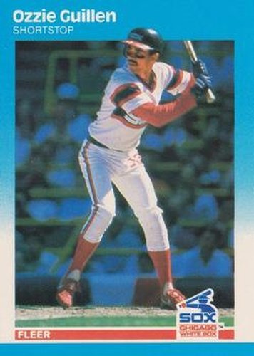#497 Ozzie Guillen - Chicago White Sox - 1987 Fleer Baseball