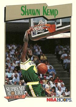#497 Shawn Kemp - Seattle SuperSonics - 1991-92 Hoops Basketball