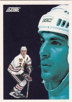 #497 Chris Chelios - Chicago Blackhawks - 1992-93 Score USA Hockey