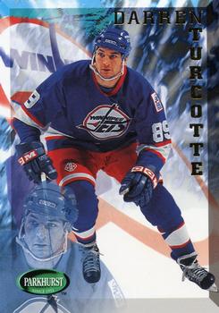 #498 Darren Turcotte - Winnipeg Jets - 1995-96 Parkhurst International Hockey