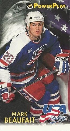 #498 Mark Beaufait - USA - 1993-94 Fleer PowerPlay Hockey