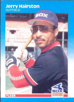 #498 Jerry Hairston - Chicago White Sox - 1987 Fleer Baseball