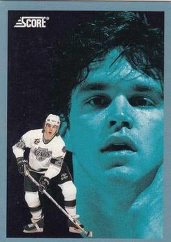 #498 Luc Robitaille - Los Angeles Kings - 1992-93 Score Canadian Hockey