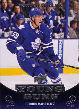 #498 Keith Aulie - Toronto Maple Leafs - 2010-11 Upper Deck Hockey