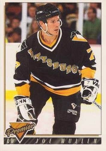 #498 Joe Mullen - Pittsburgh Penguins - 1993-94 Topps Premier Hockey