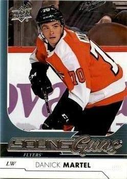 #498 Danick Martel - Philadelphia Flyers - 2017-18 Upper Deck Hockey