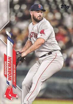 #498 Brandon Workman - Boston Red Sox - 2020 Topps Baseball