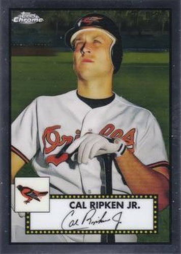 #498 Cal Ripken Jr. - Baltimore Orioles - 2021 Topps Chrome Platinum Anniversary Baseball