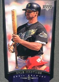 #498 Dave Martinez - Tampa Bay Devil Rays - 1999 Upper Deck Baseball