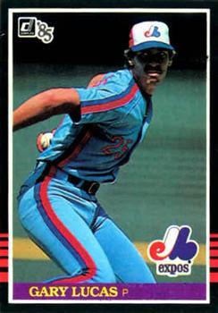 #498 Gary Lucas - Montreal Expos - 1985 Donruss Baseball