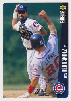 #498 Jose Hernandez - Chicago Cubs - 1996 Collector's Choice Baseball