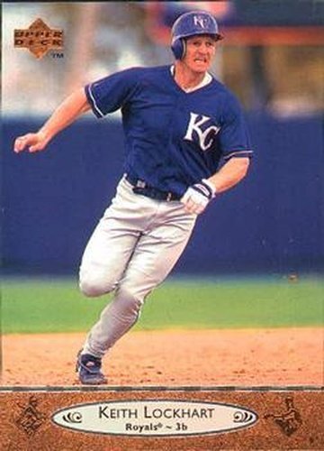 #498 Keith Lockhart - Kansas City Royals - 1996 Upper Deck Baseball